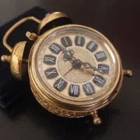 ساعت عتیقه ساخت آلمان غربی کاملن سالم