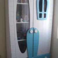 لوازم منزل،ست تخت ننو دار و کمد ،بوفه وساعت دیواری|تخت و سرویس خواب|پرند, فاز ۵|دیوار