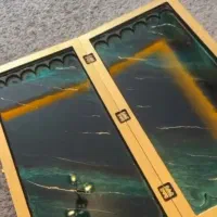 تخته نرد رزینی|اسباببازی|بابل, |دیوار