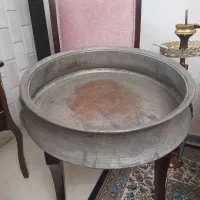 لگن مسی بزرگ قدیمی