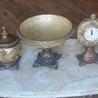 ست ۵ تیکه دکوری کلاسیک رزینی لوکس (سبک دبی)