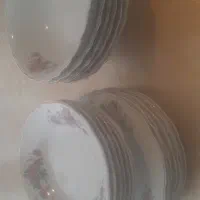 کاسه چینی گل سرخ قدیمی