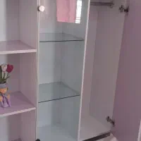 کمد بچه دخترونه وآباژور دخترونه وشیک|اسباب و اثاث بچه|ابهر, |دیوار