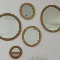 آیینه ۵تیکه شیک سفیدش هم موجود است