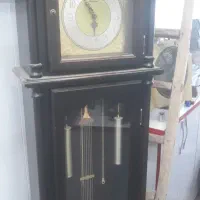 ساعت ایستاده تماس فاقیت تمام چوب|ساعت دیواری و تزئینی|اهر, |دیوار