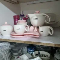 سرویس صبحانه خوری نو با جعبه