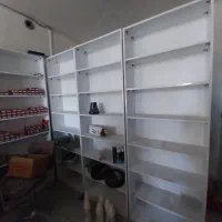 قفسه و ویترین فروشگاهی Mdfسفید