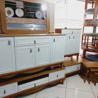 کنسول و اینه و میز تلویزیون