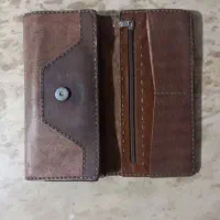 کیف پول چرمی اصل،چرم آهو|کیف، کفش، کمربند|کرمانشاه, |دیوار