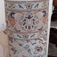 فرش دستباف بافت از جنس پشم بدون ابریشم|فرش|کاشان, رسالت|دیوار