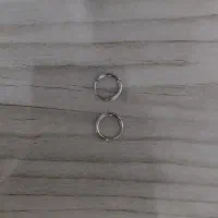 گوشواره حلقه ای نقره