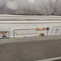 تختخواب  و تشک  رویال دونفره  ۱۸۰سانت سفارشی ،|تخت و سرویس خواب|بوشهر, |دیوار