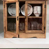 ظروف چوبی روستیک و میز مزه استند قهوه ،تخت و کنسول|صنایع دستی و سایر لوازم تزئینی|مشهد, شهرک صنعتی توس|دیوار