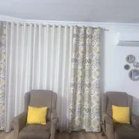 پرده و آباژور