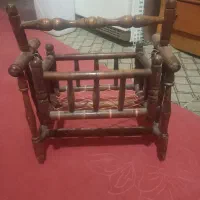 گهواره چوبی اسباب‌بازی