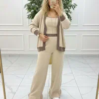 ست سه تیکه بافت زنانه