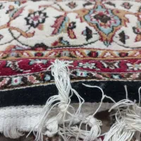 قالیچه ابریشم ۴متری نقش ریزماهی|فرش|مشهد, ایثار|دیوار