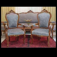 مبل سلطنتی نه نفره طرح آلمانی چوب راش|مبلمان خانگی و میز عسلی|ساوه, |دیوار