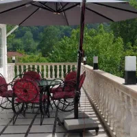 اجاره عمارت استخردار دوبلکس ویو جنگلی028|اجارهٔ کوتاهمدت ویلا و باغ|رشت, شهرک صنعتی|دیوار