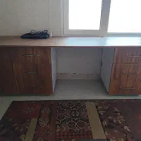 میز کار و کامپیوتر|میز تحریر و کامپیوتر|چمستان, |دیوار