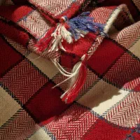 ماشته(جاجیم) قرمز و سفید