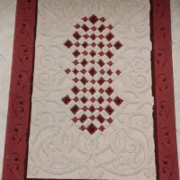 گلیم فرش1/1.5 کار کرده