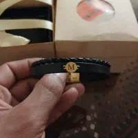 دسبند چرم اصل باحرف طلا