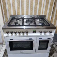 اجاق گاز دوفر سینجر برقی گازی استیل در حد آکبند