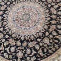 فرش گرد دو در دو