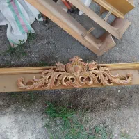 کتیبه پرده طلایی خوش رنگ