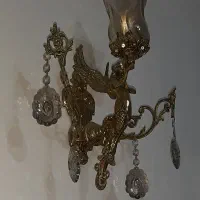 دیوارکوب برنز|کلکسیون اشیاء عتیقه|نهاوند, |دیوار