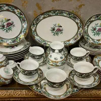یه سرویس چینی هاورانگلیس بسیار قدیمی|ظروف سرو و پذیرایی|محمدیه-قزوین, |دیوار