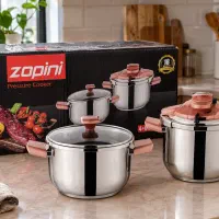 زودپز 4 و 6 لیتری سفید زوپینی/ترکیه