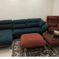 مبل ال  راحتی تختخواب شو