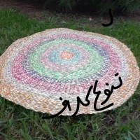 سفره حصیری رنگارنگ وزیبا