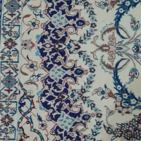 فرش دستباف ابریشم نایین ۹ متری ۶ لا|فرش|اصفهان, آزادان|دیوار