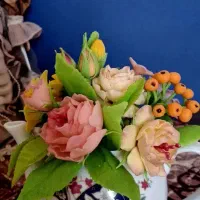 قوری گل انعطاف کاملا کار دست|صنایع دستی و سایر لوازم تزئینی|شیراز, منطقه هوایی شهید دوران|دیوار