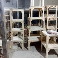 کرسی چوبی شامگاهی شده سفارشی با پایه های مقاوم فول