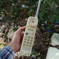 گوشی بیسیم پاناسونیک ، مودم و کابل شبکه