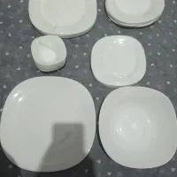 سرویس ۲۶ پارچه ارکوپال سفید|ظروف سرو و پذیرایی|پاکدشت, پاکدشت (مامازند)|دیوار