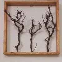 تابلو روستیک درختی