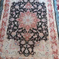 فرش زرنیم چله ابریشم