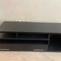 میز تلویزیون مدرن و مینیمال چوب مشکی