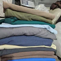 پارچه کشبافت میله ای کبریتی پنبه تریکو