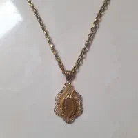 گرنبند پلاک زنجیر طلا ۱۸ عیار