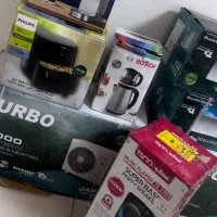 کولر گازی، اسپرسو ساز، سرخ کن ،چای ساز ،کاملا نو