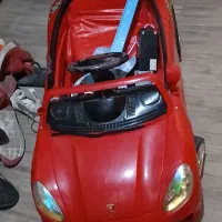 ماشین شارژی قرمزاسپرت|اسباب و اثاث بچه|کرمانشاه, |دیوار