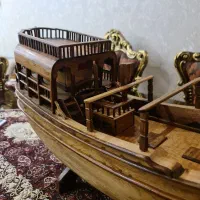 ماکت لنج فوق العاده زیبا ( چوب کار دست)|مجسمه، تندیس، ماکت|تهران, فردوس|دیوار