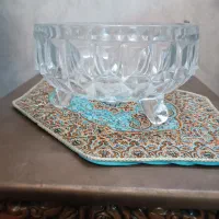 میوه خوری پایه دار آبخوری  و جام دوغ خوری