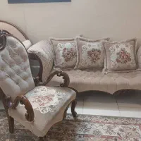 ست مبل 8نفر ه باهارخوری|مبلمان خانگی و میز عسلی|تهران, بهداشت|دیوار